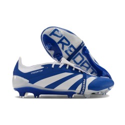 adidas Predator Fold-over Tongue Elite FG Blå Vit