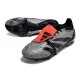 adidas Predator Fold-over Tongue Elite FG Svart Grå Röd 