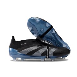 adidas Predator Fold-over Tongue Elite FG Svart Blå