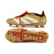 adidas Predator Fold-over Tongue Elite FG Guld Vit Röd