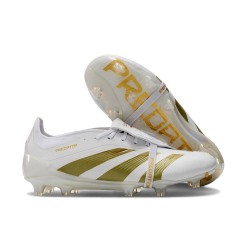 adidas Predator Fold-over Tongue Elite FG Vit Guld