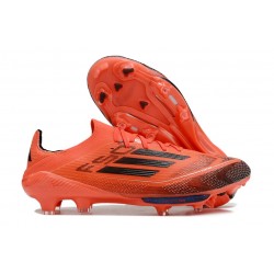 Fotbollsskor för Män Adidas F50+ FG Röd Svart