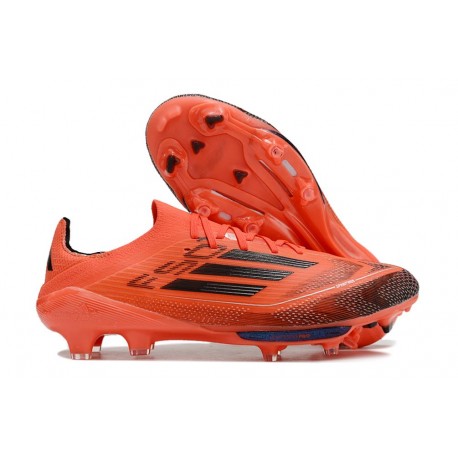 Fotbollsskor för Män Adidas F50+ FG Röd Svart