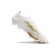 Fotbollsskor för Män Adidas F50+ FG Vit Guld
