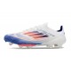 Fotbollsskor för Män Adidas F50+ FG Vit Blå Röd