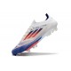 Fotbollsskor för Män Adidas F50+ FG Vit Blå Röd