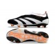 adidas Fotbollsskor Predator Elite Laceless FG Svart Vit Orange