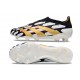 adidas Fotbollsskor Predator Elite Laceless FG Svart Vit Guld