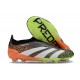 adidas Fotbollsskor Predator Elite Laceless FG Orange Svart Vit Grön