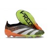 adidas Fotbollsskor Predator Elite Laceless FG Orange Svart Vit Grön