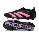 adidas Fotbollsskor Predator Elite Laceless FG Svart Rosa