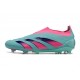 adidas Fotbollsskor Predator Elite Laceless FG Blå Rosa