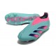 adidas Fotbollsskor Predator Elite Laceless FG Blå Rosa