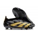 adidas Fotbollsskor Predator Elite Snörlösa FG Svart Guld