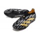 adidas Fotbollsskor Predator Elite Snörlösa FG Svart Guld