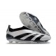 adidas Fotbollsskor Predator Elite Snörlösa FG Silver Svart