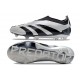 adidas Fotbollsskor Predator Elite Snörlösa FG Silver Svart