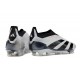 adidas Fotbollsskor Predator Elite Snörlösa FG Silver Svart