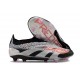 adidas Fotbollsskor Predator Elite Snörlösa FG Svart Silver Röd 