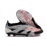 adidas Fotbollsskor Predator Elite Snörlösa FG Svart Silver Röd 