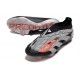 adidas Fotbollsskor Predator Elite Snörlösa FG Svart Silver Röd 