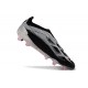 adidas Fotbollsskor Predator Elite Snörlösa FG Svart Silver Röd 