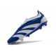adidas Fotbollsskor Predator Elite Snörlösa FG Blå Vit