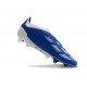 adidas Fotbollsskor Predator Elite Snörlösa FG Blå Vit