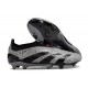 adidas Fotbollsskor Predator Elite Snörlösa FG Grå Svart 