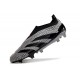 adidas Fotbollsskor Predator Elite Snörlösa FG Grå Svart 