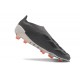 adidas Fotbollsskor Predator Elite Snörlösa FG Svart Vit