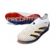 adidas Fotbollsskor Predator Elite Snörlösa FG Vit Grå Blå Röd
