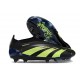 adidas Fotbollsskor Predator Elite Snörlösa FG Svart Grön