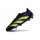 adidas Fotbollsskor Predator Elite Snörlösa FG Svart Grön