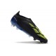adidas Fotbollsskor Predator Elite Snörlösa FG Svart Grön