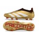 adidas Fotbollsskor Predator Elite Snörlösa FG Guld Vit Röd