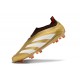 adidas Fotbollsskor Predator Elite Snörlösa FG Guld Vit Röd
