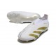 adidas Fotbollsskor Predator Elite Snörlösa FG Vit Guld