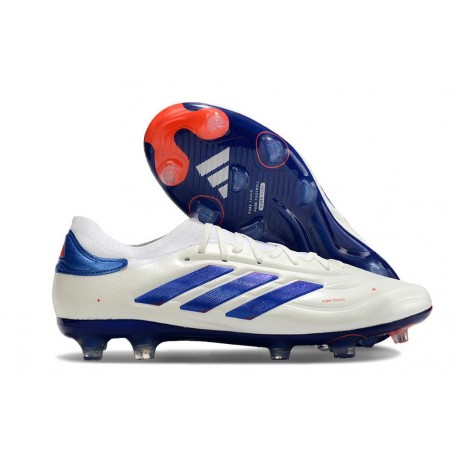 Adidas Copa Pure 2+ Elite FG Vit Blå Röd 