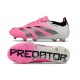 adidas Predator 24 Elite FG Rosa Vit Svart