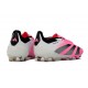 adidas Predator 24 Elite FG Rosa Vit Svart