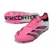 adidas Predator 24 Elite FG Rosa Vit Svart