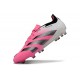 adidas Predator 24 Elite FG Rosa Vit Svart