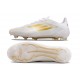 Adidas F50 Elite FG Skor Vit Guld