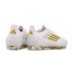 Adidas F50 Elite FG Skor Vit Guld