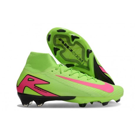 Fotbollsskor Nike Mercurial Superfly X Elite FG Grön Rosa Svart