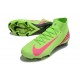 Fotbollsskor Nike Mercurial Superfly X Elite FG Grön Rosa Svart