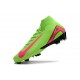 Fotbollsskor Nike Mercurial Superfly X Elite FG Grön Rosa Svart
