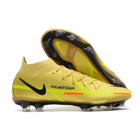 Nike Phantom Gt II Elite Df Fg Fotbollsskor för Män Gul