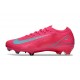 Nike Air Zoom Mercurial Vapor 16 Elite FG Röd Grå